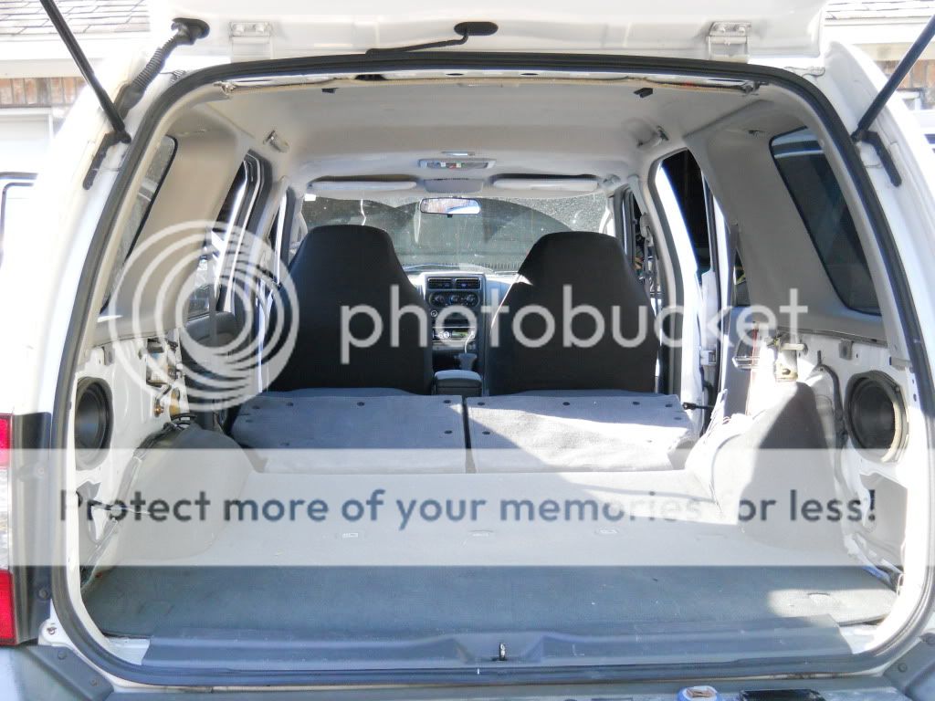 Nissan xterra subwoofer install